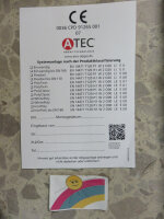 ATEC Dachheizzentrale Dachdruchführung Grundpaket...