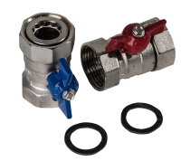 Zewotherm Verteilerschrank AP + Heizkreisverteiler 5 Heizkreise + Anschluss Set
